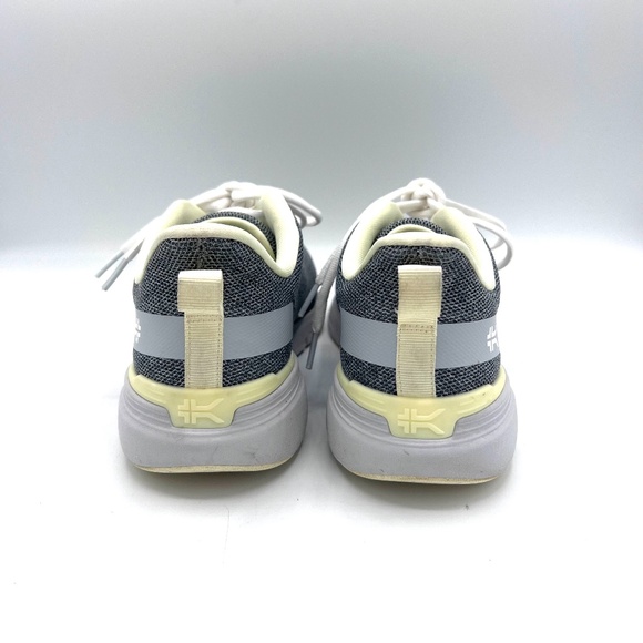 KURU Flex Via Athletic Sneaker Size 9 Wide Dove Gray / Pale Lime (80583) Size 40 - Picture 9 of 15